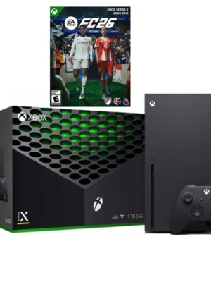 Consola Xbox Series X con lector de disco 1TB Almacenamiento + FC 26